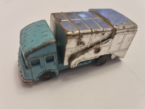 Vintage toy blue silver husky - toy, blue/silver