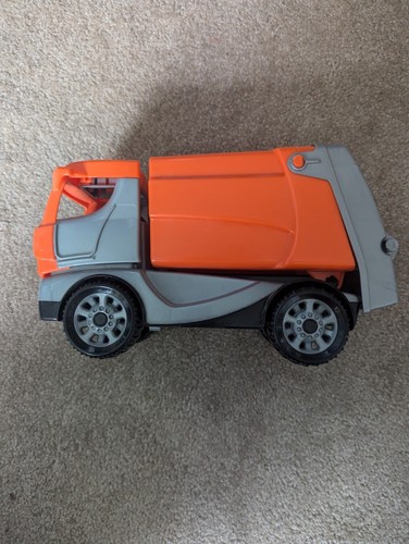 Orange bin lorry - bin, toy
