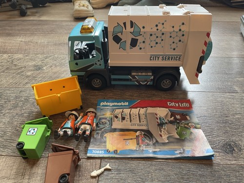 Play mobile bin - lorry, and
