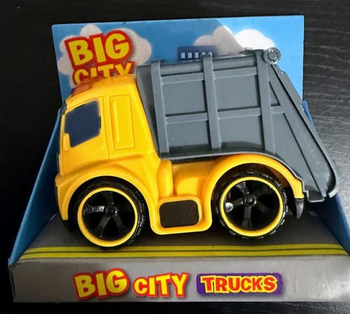 City truck with - bin, collection