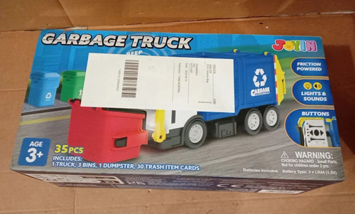 Joyin garbage truck toy bin - joyin,