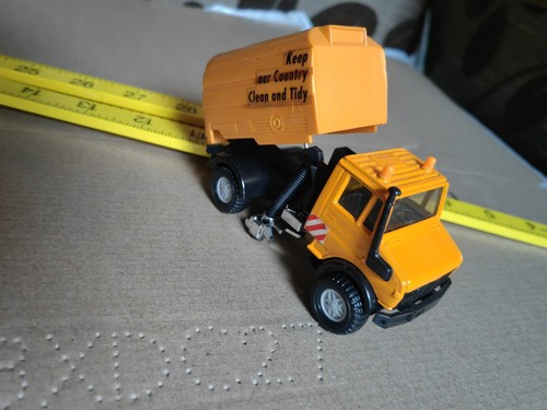 Orange toy bin truck - orange,