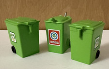Playmobil Wheelie Bins Green x