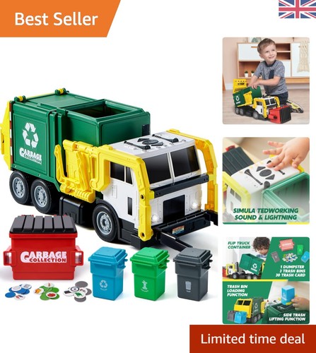 Interactive bin lorry toy - interactive, with