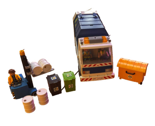 Playmobil 4129 bin lorry - playmobil,